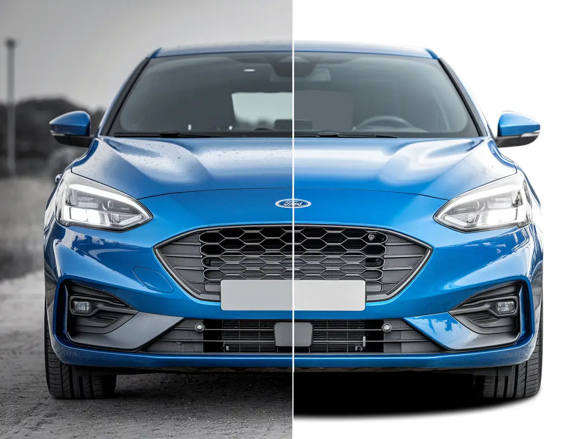 Car photo retouch can make perfect