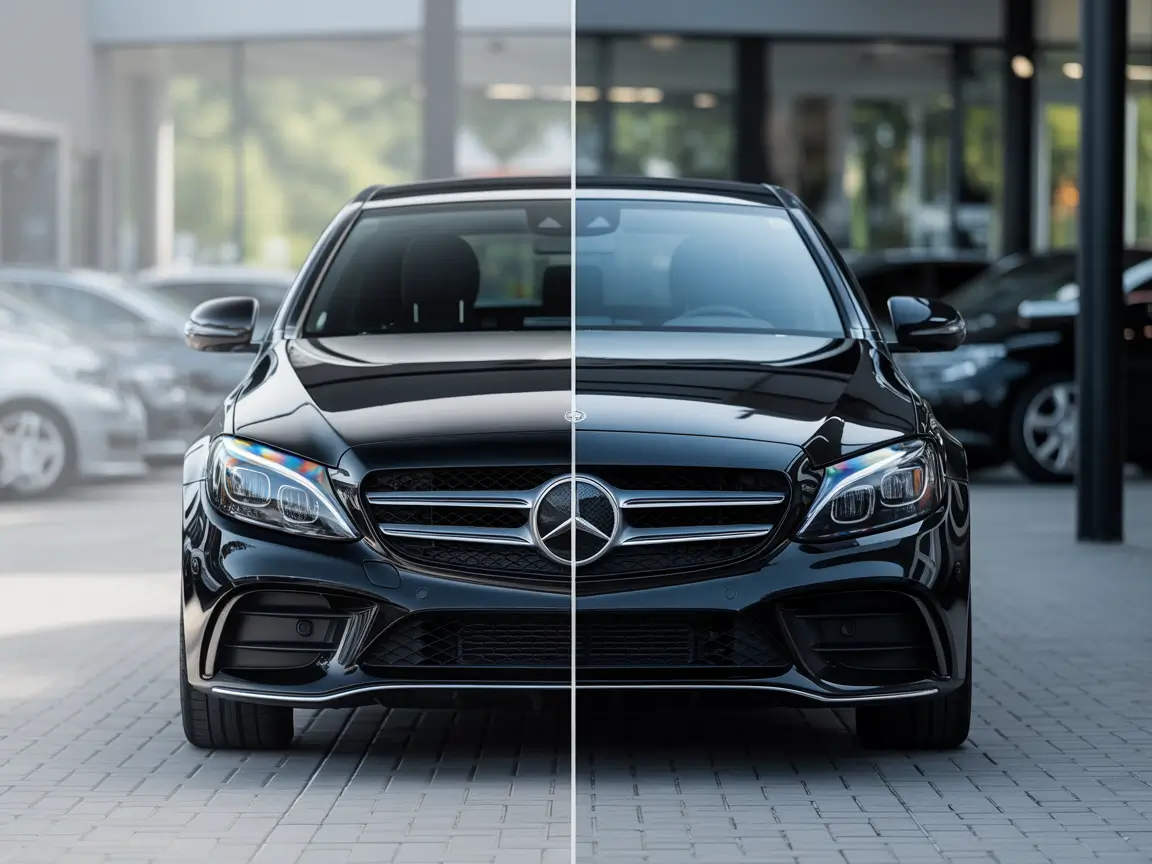 car photo colour correction service